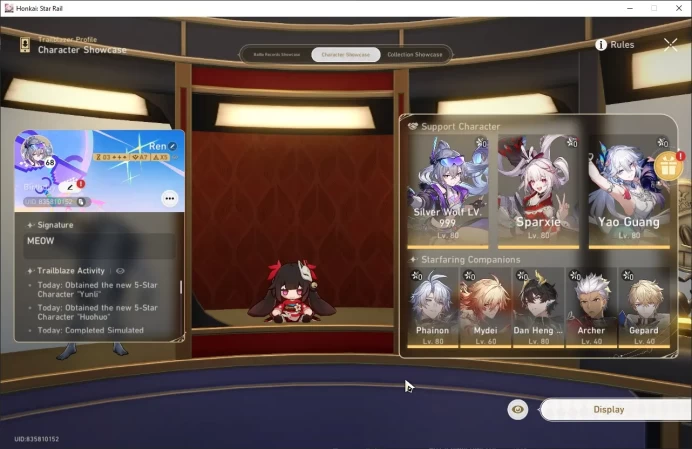Asia TL 68 | 15 Limit | Prime Team SW999 + Sign | M7 Evernight - Phainon - Dan Heng PT | Pass 3 Jade 1 | Detail Cek SS HSR417B