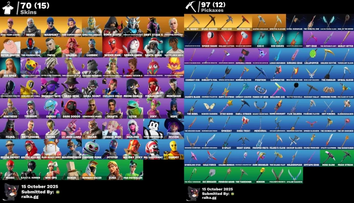 [PC/PSN/XBOX] 70 skins | OG STW | Aura | Harley Hitter | Jabba Switchway | Star Wand | Get Griddy | Rust Bucket	MSS60