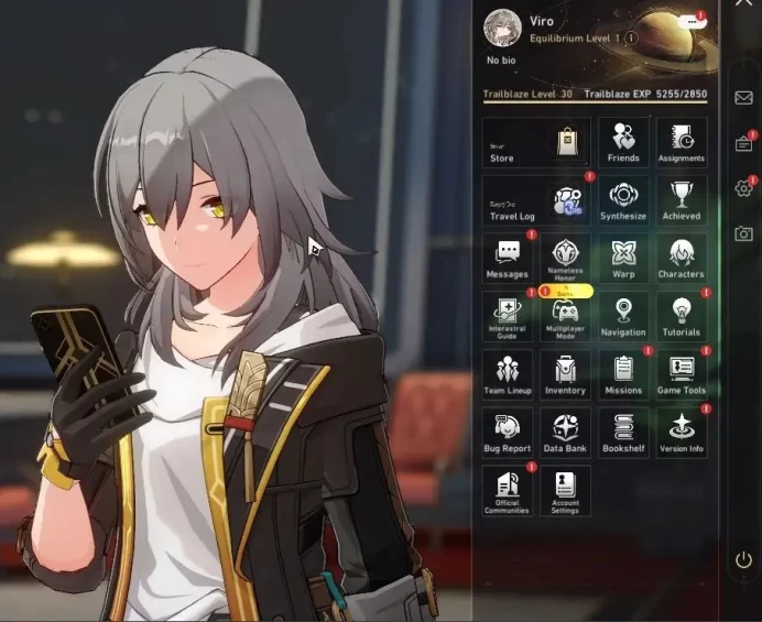Asia|TL 30|3 Limited| Evanescia,Acheron,Huohuo |Jarilo-VI|MC Female|Take Mail|Check SS(HSR7143)