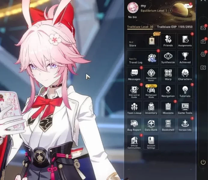 Asia|TL 30|+1 Golden Companion|4 Limited| Evanescia,Sparkle,Fu Xuan,Dante |MC Female|Take Mail|Check SS(HSR7136)