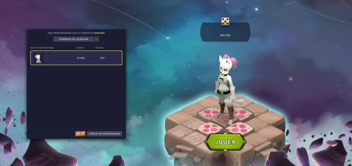 Imagiro>[ Ecaflip LVL 200 ]  Never Verified Account (Auto Delivery)