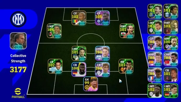Android|Show Time Marcus Thuram,Epic Blitz Bale,Ronaldinho,Cafu,Cacares|Manager Beckenbauer|PES2026|TakeMail|EF1770