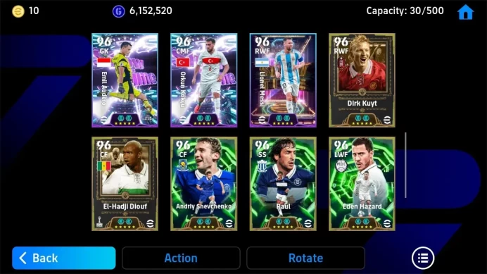 ANDROID|PW 3209|Gareth Bale Epic,Luis Figo Epic,Emil Audero ST,Frenkie De Jong ST,Fran Totti,Bebeto,Kuyt,Etc|2026|EFB1435B