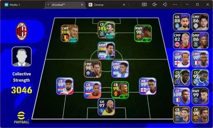 Android|PW 3046 | Lionel Messi, Eden Hazard, Andriy Shevchenko |2026|Check SS EFB1513B