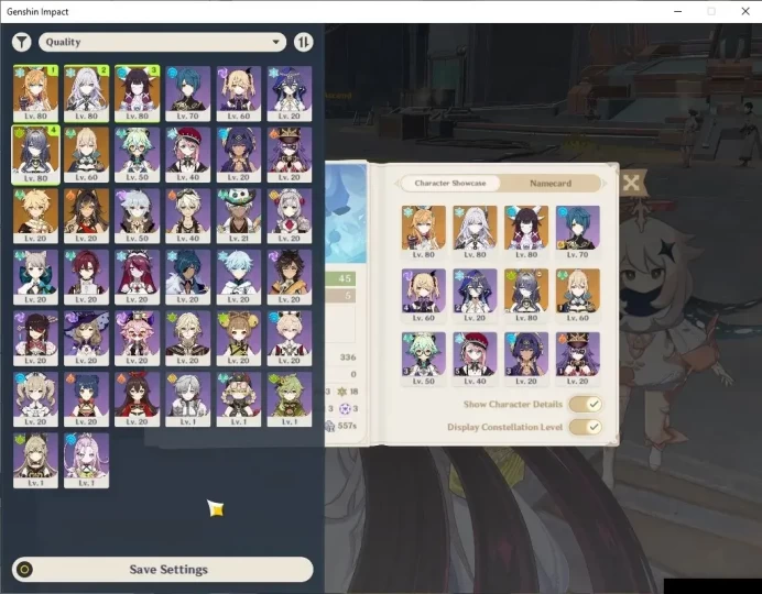 ASIA|AR 45|Team Premium Skirk | All Unset|Good Build|4 Limited+1*5 Weapon|Escoffier+Sign,Columbina,Lauma|TakeMail|(GI6512)