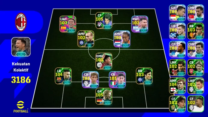 Android|Pw 3186 | cafu epic db | jordi alba epic db | xavi simons shotime | emil audero showtime,yamal epic db etc|2026|EFB617B