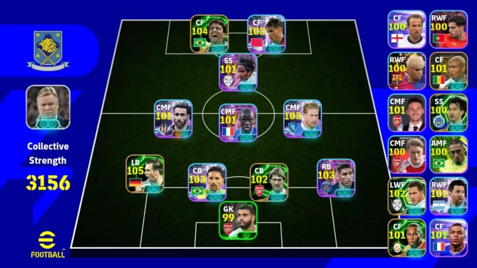 Android|Pw 3156 | Brahim Diaz Show Time |Hakimi Show Time | Philipp Lahm Epic DB | Bebeto | Kevin De Bruyne ,etc|2026|EFB647B