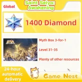 (Global) A143 Server |1400 Diamond s | Massive Resources | Available on Android and iOS