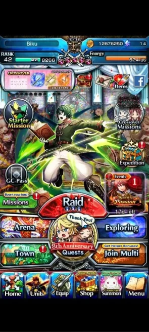 Global|Rank 42|11 Ascend|ToumaTW,S Miyu,Liza,Kirisame,Orbis,Charlotte,Etc|Lpot 389|Check SS(GS2222)