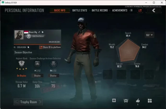Mobile | LV 30 | SV 6.7 M | CV 3.8 M | AKM, QS AKS-74U, GM AK-12, ET USAS-12, |Corpo Set | more detail Check SS (AB425B)