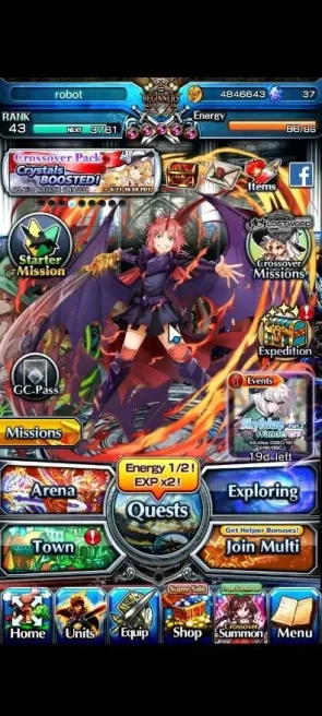Global|Rank 43|2 Ascend ( Combat Form Milim, Elenore )|Lpot 46 |Check SS(GS2576)