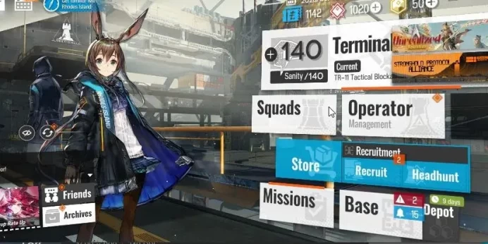 Lv 10|47 Op+1 Outfits|5 6*Op | Skadi,Lappland,Saria,SilverAsh,Gladia,Warfarin |Terminal 11(AK1493)