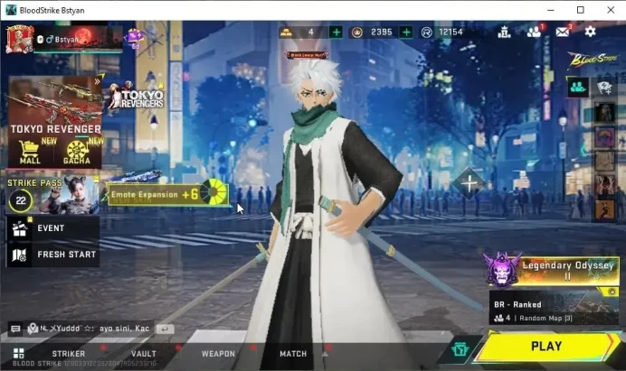 ASIA|ETERNAL Spear-Relic|Collab BLEACH[Toshiro,Byakuya,Melee Zanpakuto,Uzi-Zangetsu Lv3]|8 ULTRA|Limited RPK|NetEase(BLS4522)