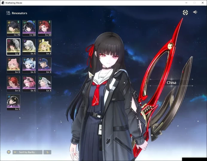 EU|UL 45| Starter | Limited Chisa RC3+Sign,3x4 Character | DB Lv25 |MC Female|Log Kuro|Take Email|Check SS(WW1907)
