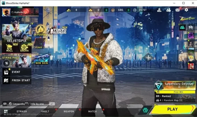 ASIA|9 ULTRA[BLAST,ETHAN,VOLT,ZERO,FAL,AUG,AR97,INP-9,M4A1]|Collab EVA-SCAR|Limited MP155|10 Legendary|NetEase(BLS4490)