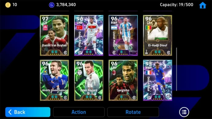 Android|PW 3174 | Bigtime Zlatan|Epic Sneijder, Ronaldinho,Bebeto|Showtime Neymar,Dean Huijsen||2026|Check SS EFB1522B