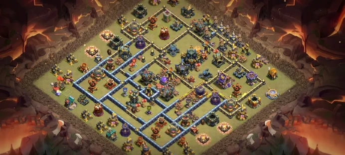 Th 17 Level 241 | Hero (68/81/56/24) | 5 Equipment Epic | 15 Magic Items | 6 Hero Skin | 2334 War Stars | 1416 Gems