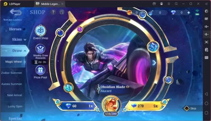 Global|Hero 114|Skin 216|Expert|Collector Natalia+Yi Sun-shin|Saber Freya+Jhonson|Zodiac Lunox|More Check SS ML1983B