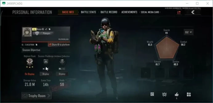MOBILE|Lv30 |SV 28,8M|CV 20M|Exclusive Edgerunner Jacket|QS AKS-74U,Maelstrom AUG,Infil F2000|CN ON|Infinite|Check SS(AB3210)