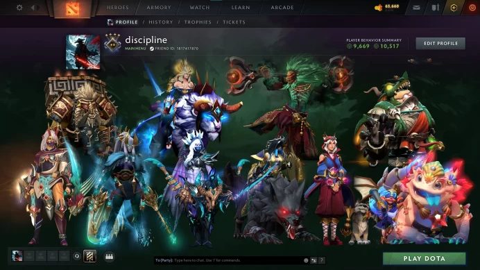 Guardian IV Account 10K Behavior | 2 Arcana + 2 Persona + Collector Cache | D36