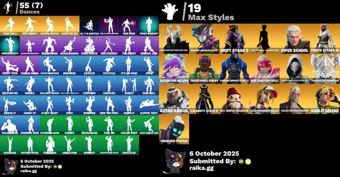 [PC] 62 skins | The Reaper | Elite Agent | Sub Commander | Havoc | Rogue Agent | Collector Kado Thorne	MSS67