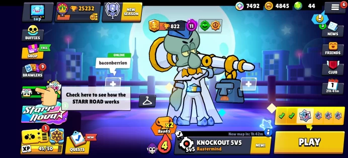 [Code A209] Level 117 + CR level 58 / 25k Trophy + 145 Skins / Highest Rank Legendary / Very Cheap
