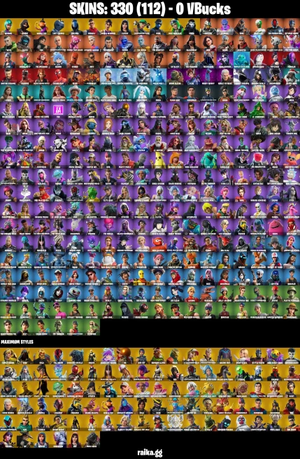 [PC/XBOX] 330 skins | Wonder | IKONIK | Merry mint axe | WORLD CUP | Tart Tycoon | Sultura | Prodigy | World Warrior  Championship Aura 