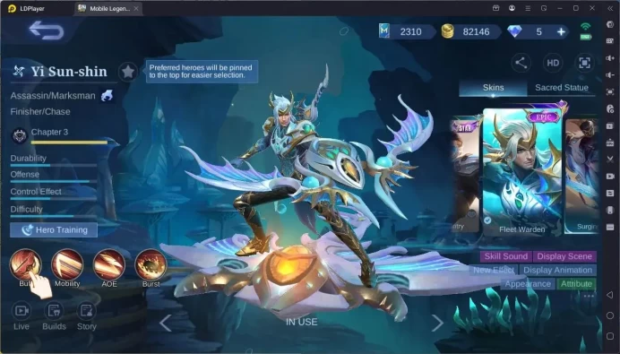 Global|Hero 108|Skin 160|Expert|CC Natalia|Spongebob Cyclops|9th Fanny|Dragon Valir,Masha|Epic GS,YSS|More Check SS ML1987B