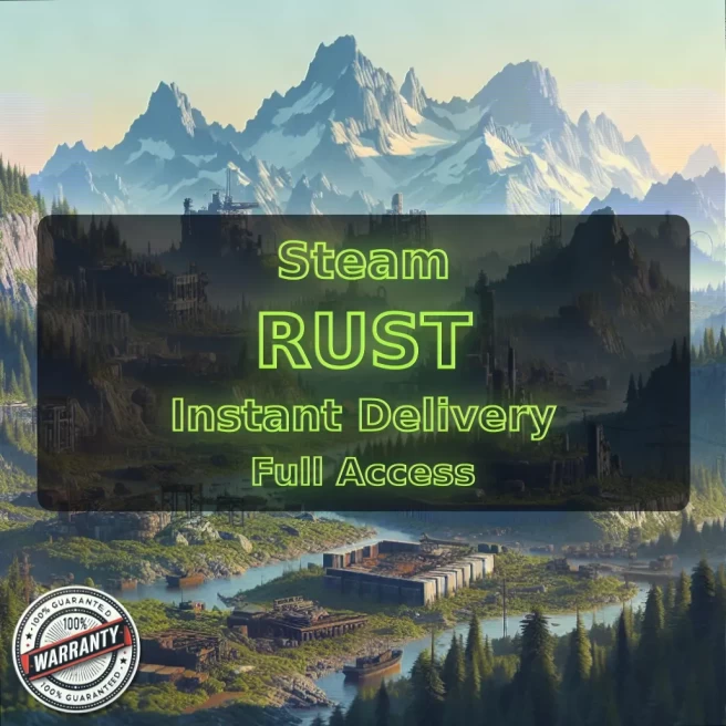 [PREMIUM Servers Ready - 15+$ Inv.] BRUTALIST Pack+1-3 ITEMS+Fresh RUST (0 Hours)+1 LVL Steam (Can Add Friends) #LOT-138019