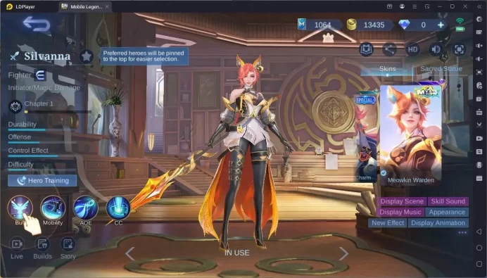 Global|Hero 106|Skin 182|Renowned|Transformers Roger,Thamuz|Sandrio Floryn|Luckybox Fanny|Meowkin Lesley|More Check SS ML1995B