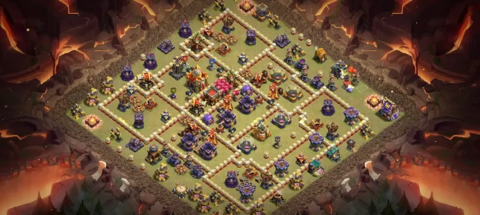 Th 16 Level 225 | Hero (86/95/69/45) | 3 Equipment Epic | 6 Magic Items | 17 Hero Skin | 1644 War Stars | 622 Gems