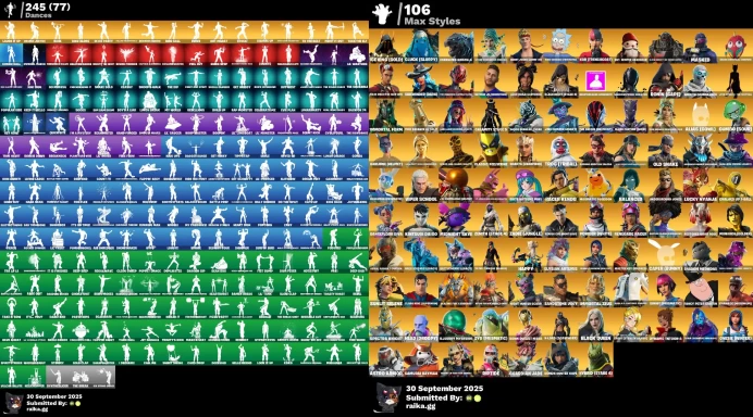 [PC/PSN/XBOX/] 315 skins | OG STW | Jules | Go Mufasa | Candy Axe | Raven | Peely | Beach Jules | Harley Hitter	MSS03