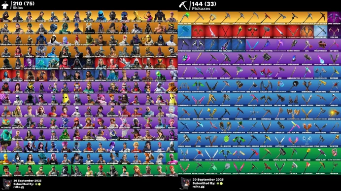 [PC/PSN/XBOX/] 315 skins | OG STW | Jules | Go Mufasa | Candy Axe | Raven | Peely | Beach Jules | Harley Hitter	MSS03