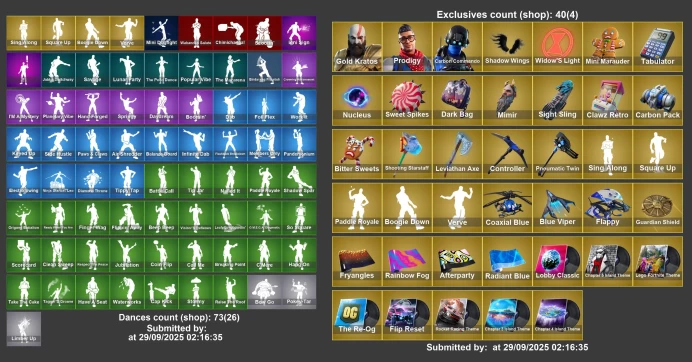 [PC/PSN] 95 skins |Leviathan Axe  Gold Kratos | Prodigy | Carbon Commando |  | Mandalorian |	MSS07