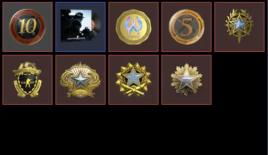 8 medals_2016,2017,2018,2020,5Y,10,Loyalty,Global_1,676hrs_no access to email (read description)
