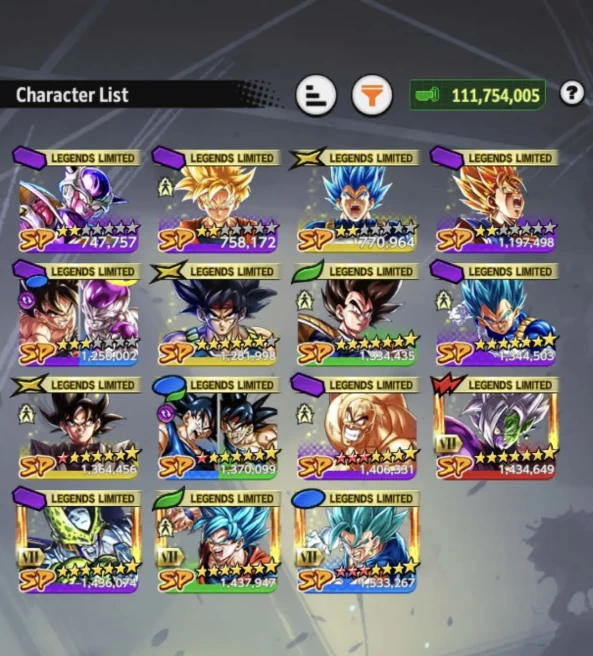 B179-IOS+Android-Meta-2 LR Full Red Star(Goku Black+Bardock)+Good Equipment+Good Team Bardock+Future+Zamasu Zenkai+Nappa 10 Red Star+God Vegito 