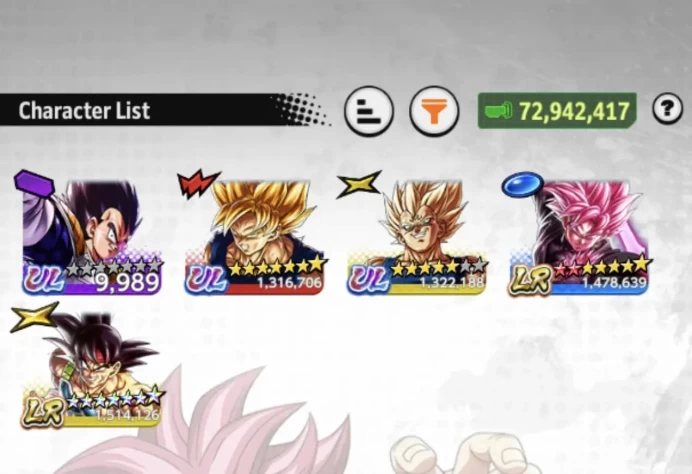 B178-IOS+Android-LR(Goku Black+Bardock Full Red Star)+UL Majin+19 Legends+16 Zenkai+Vip Equipment+Good Team Bardock+Future+Zamasu Zenkai 13 Red