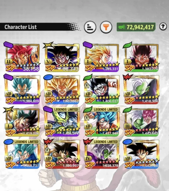 B178-IOS+Android-LR(Goku Black+Bardock Full Red Star)+UL Majin+19 Legends+16 Zenkai+Vip Equipment+Good Team Bardock+Future+Zamasu Zenkai 13 Red