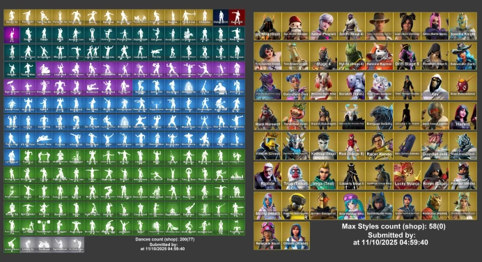 [PC/PSN/XBOX] 205 skins | OG STW | Ghoul Trooper | Peely | Son Goku | Catalyst | Rust Bucket | Plunja | Brite Bomber	MSS39
