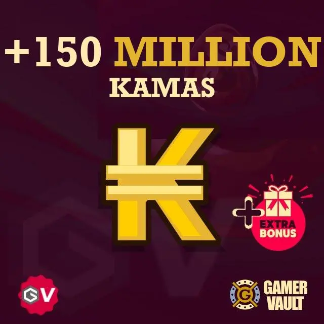Kourial | 150.000.000 Kamas | 150M Kamas Kourial | Dofus Unity 3.0 | GamerVault | Livraison Instantanée | Kamas