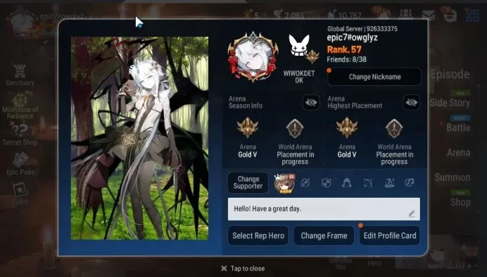 GLOBAL Unverif|New Era|7 ML[Salome,RoLight,Harsetti,etc]+Rinak,Setsuka,AS Flan,etc|PoH ON|10K SStone+168K Stigma|Stove|(ES4857)