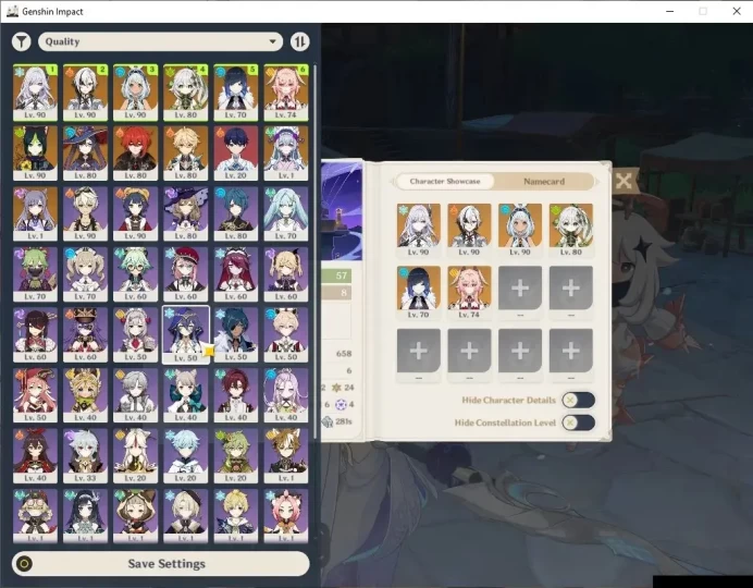 Asia | AR 57|6 Limited+4(*5Wep)|[Arlecchino,Mualani]+Sign,Skirk,Linnea,Nahida,Yelan|Mc Male|TakeMail|CheckSS(GI6538)