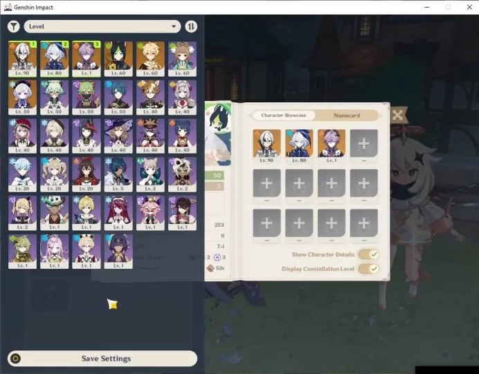 Asia|AR 50|3 Limited+2(*5Weapon)|FurinaC1,Arlecchino,Durin|McMale|Rainlit Bamboo Reverie (Yaoyao Skin)|TakeMail|CheckSS(GI6534)