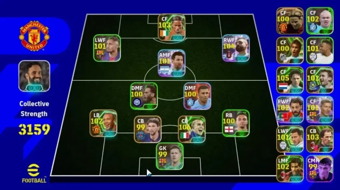 Android|ShowTime Lionel Messi,BigTime Diego Forlan,Robert Lewandowski,Bernardo Silva|PES2026|TakeMail|CheckSS(EF1779)
