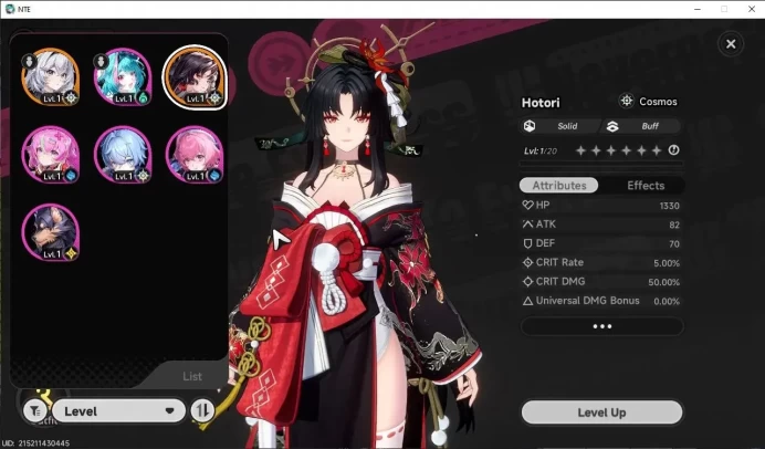 GLOBAL Southeast Asia|HL 3| 1 SSR Limited Hotori +1 S-Class Char Box|Orchid Glider|5 SR|Selector ON|Female MC|Log Email|NTE1220