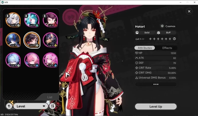 GLOBAL Europe |HL 3| 2 SSR Hotori A1, Daffodill +1 S-Class Char Box|6 SR|Selector ON|Male MC|Log Email|(NTE1212)