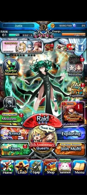 Global|Rank 61|9 Ascend|FenTW,ShishioTW,Jay,Chloe,Valentine Priscilla,SS Liza,Rin&Luvia,Luana,Shalltear|Lpot 266|CheckSS(GS2235)