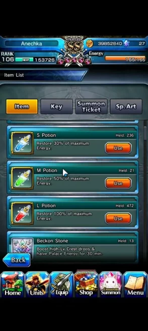 Global|Rank 106|21 Ascend|[Inumuta,Touma,Emiya,Mikoto,Chloe,Hazuki,Isliid,Frieren,Index]+TW,Roy,etc|Lpot 472|Check SS(GS2233)