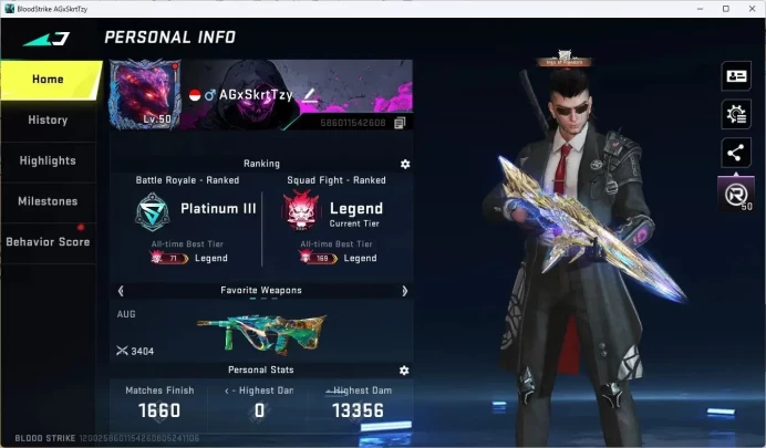 ASIA | 2 EVO: SCAR, FAL | 6 Eternal |8 Collab Gun 5 7DS+3 AOT|Many Ultra & Legendary |More Check SS BS1009B