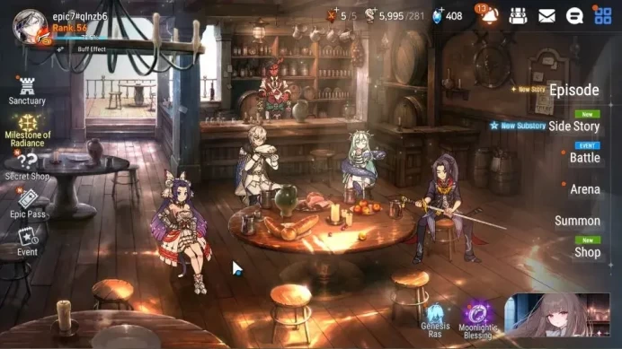 GLOBAL Unverif|6 ML[A Yufine,TM Luluca,TE Kayron,Etc]+Estelle,Wukong,Setsuka,Nahkwol,Abigail,etc|PoH ON|31K Stigma|Stove(ES4860)